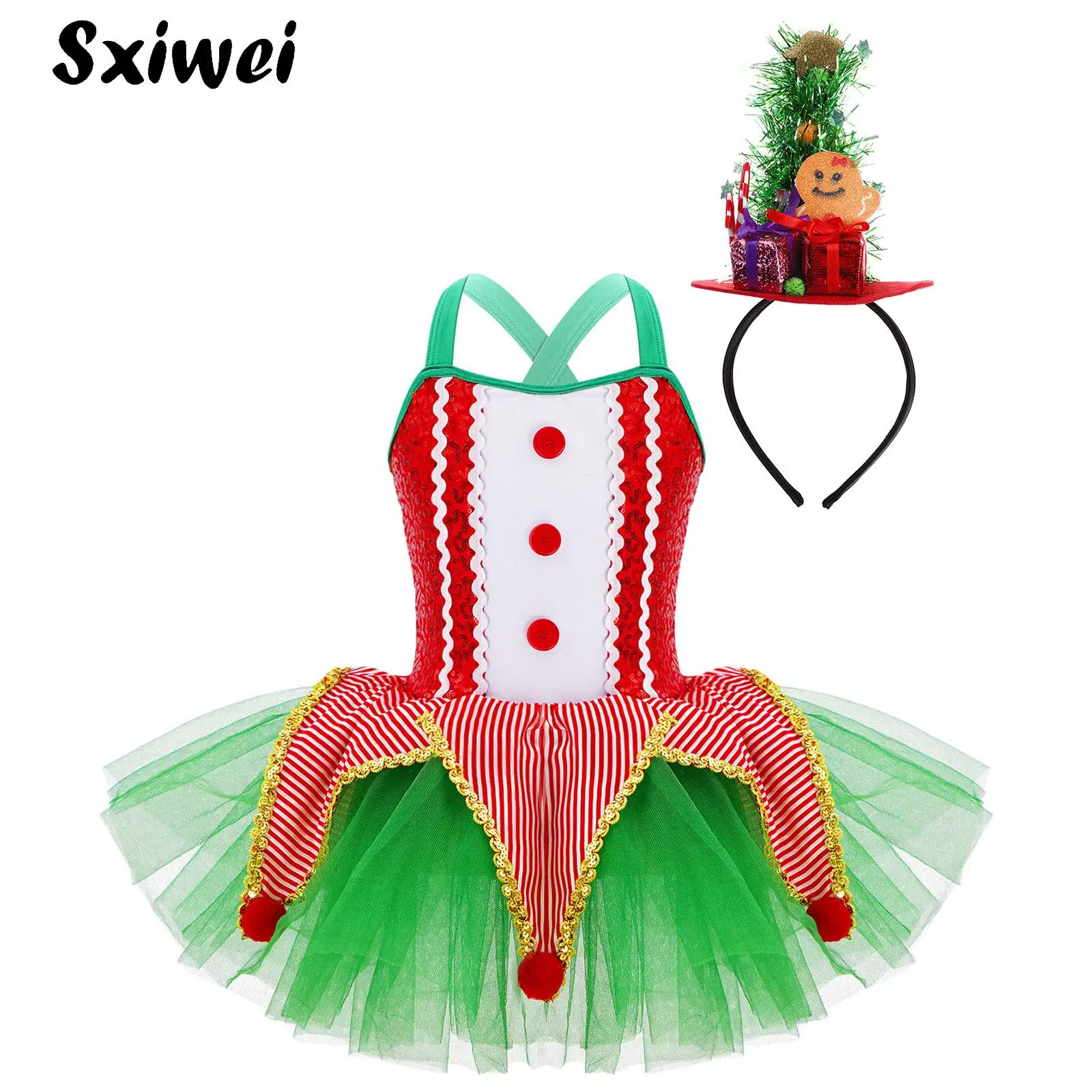 criancas-meninas-natal-elfo-traje-doce-cana-listrado-ballet-tutu-patinacao-artistica-collant-vestido-fantasia-palhaco-de-circo-cosplay-outfits