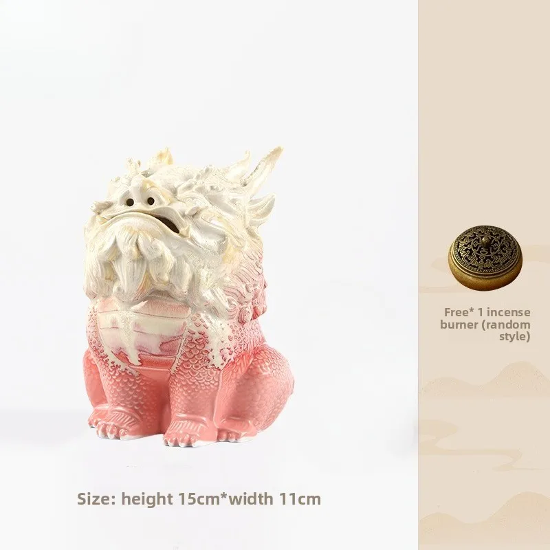 

Новый маленький чайный питомец Пи Сю | Креативный продукт Jingdezhen Ghost Fan Sun Eye, настольная курильница, декоративный чайный набор на удачу