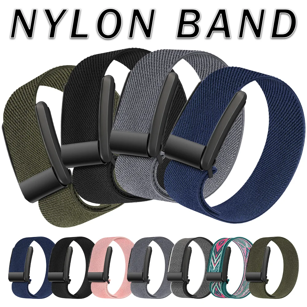 Nylonbänder für Whoop 5.0 Armband, Whoop 4.0 Dehnbares Sportarmband, elastisches Ersatzarmband für Whoop 5.0 4.0 Armbänder – Detail 1