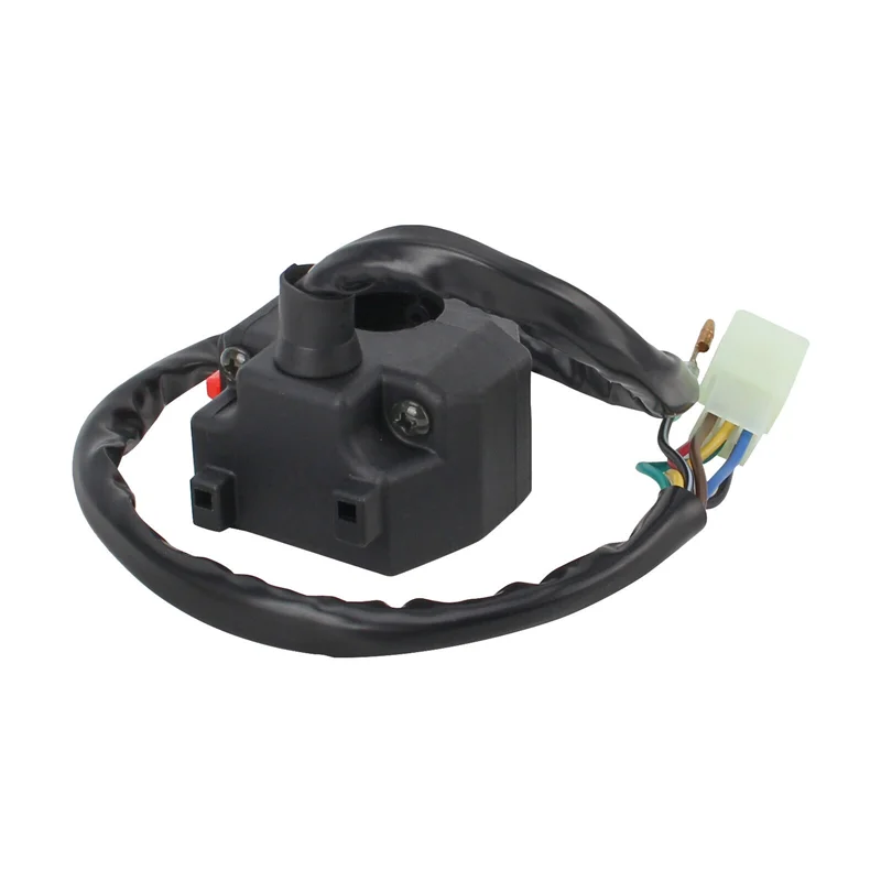 

1 шт., левый руль, аварийный переключатель, стартовая фара 4 ГБ839730000, черный ABS для Yamaha Wolverine 350 YFM350FX 4X4