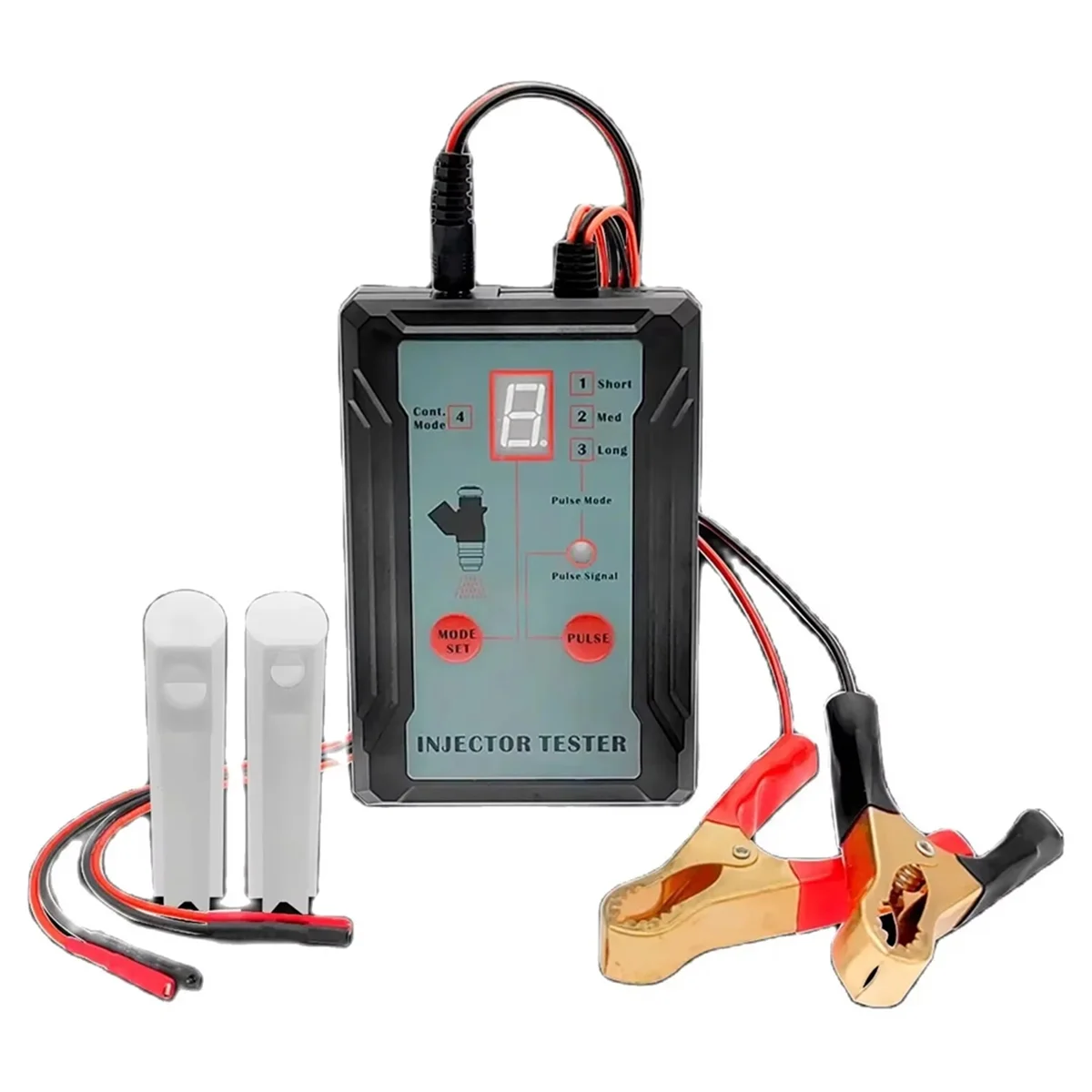 ABLG Upgraded Fuel Injector Tester & DIY Cleaning Tool - Test Two Injectors Simultaneously 8 Pulse Power Drive Mode