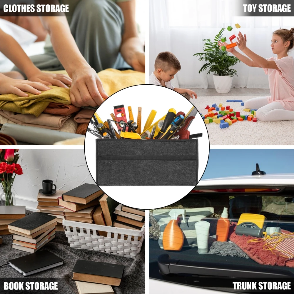 Ultra light folding storage bag large capacity storage bag bedroom storage clothing storage book storage stationery storage image 2