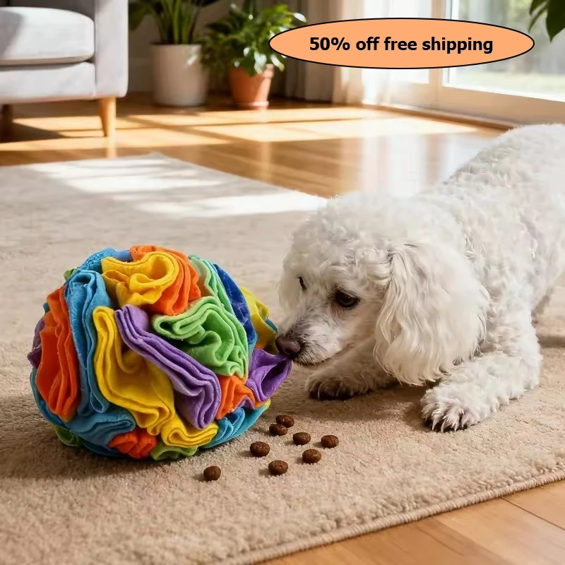 

Dog Toys To Keep Them Busy Snuffle Ball for Small Dogs Mental Stimulation Nose Work Treat Game for Pet Dog Toys Free shipping