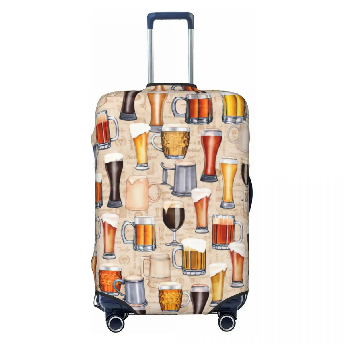 Beer Glasses Suitcase Cover Fashion Holiday Business Useful Luggage Supplies Protection