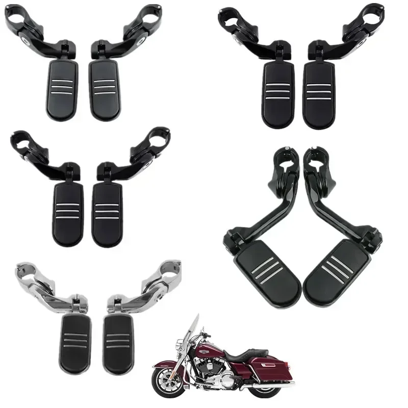 

Для Harley Softail Sportster Touring Electra Street Glide Road King 1,25 "защита двигателя 1 1/4 шоссейные планки мотоциклетные шоссейные колышки