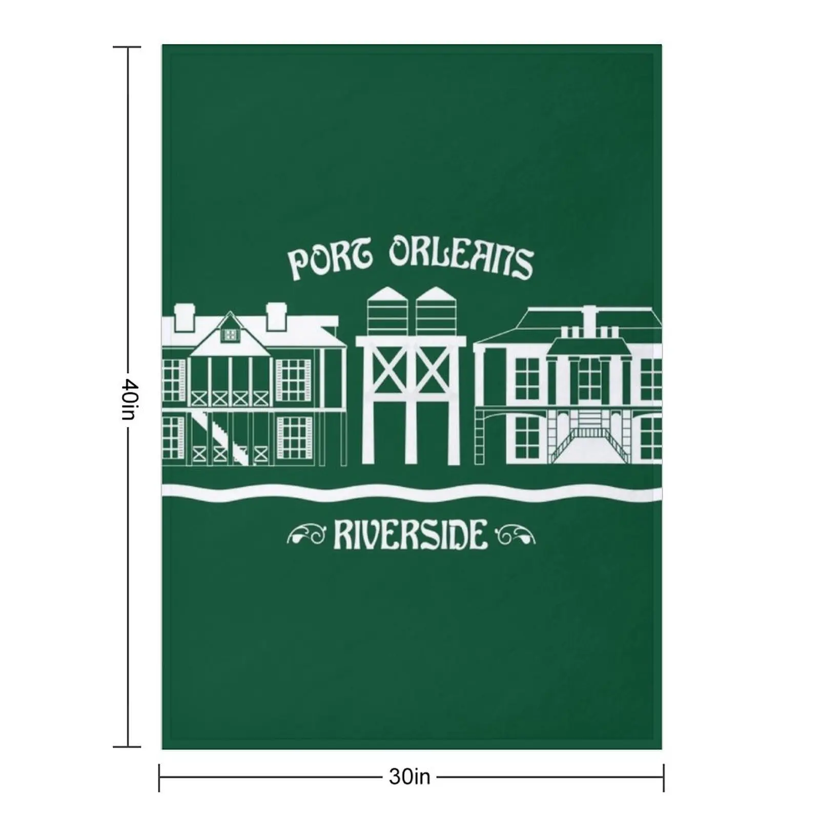 Port Orleans Resort Riverside Throw Blanket Luxury St Blankets For Sofas Furry Flannel for sofa Blankets