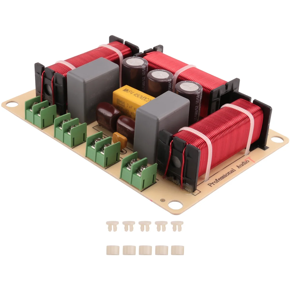 1pcs 200w 4-Wege-Lautsprecher Höhen Altbass Frequenz teiler Heimkino Hifi Stereo-Schaltung Audio-Crossover-Filter