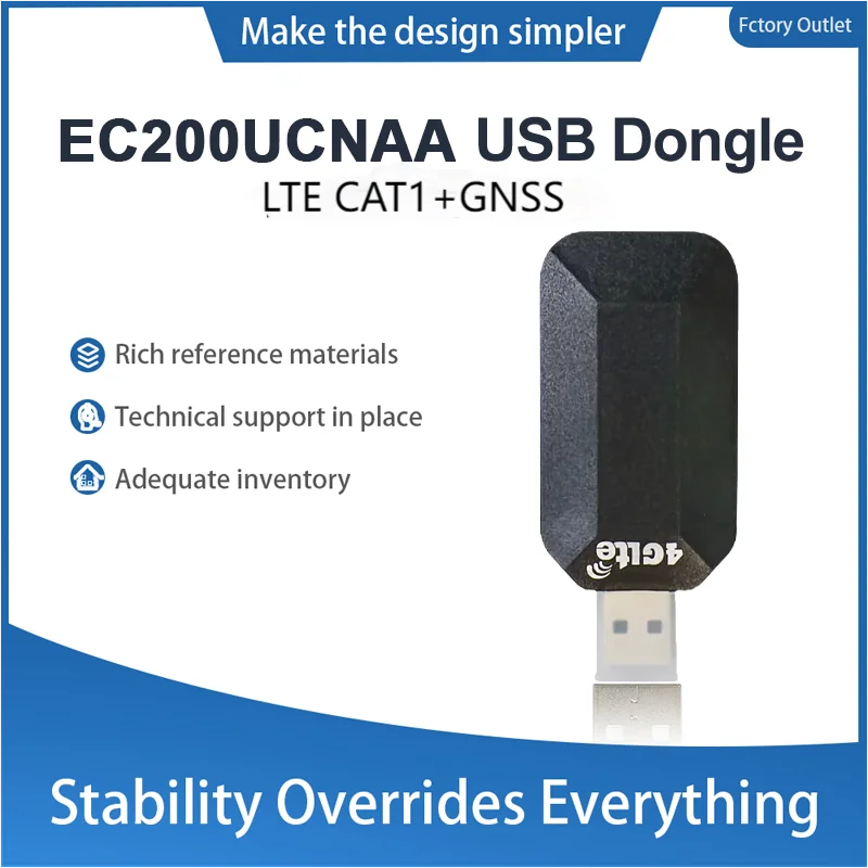 Quectel EC25-U USB Dongle with case internal antenna CAT4 LTE Cat 4 EC200-UCNAA module series