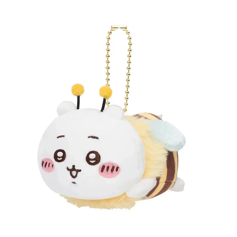 jiyi New Cute Cartoon Plush Doll Disguised As Bee Usagi Hachiware Plush Toy Cute Plush Pendant Bag Pendant Friend Gift - view 4