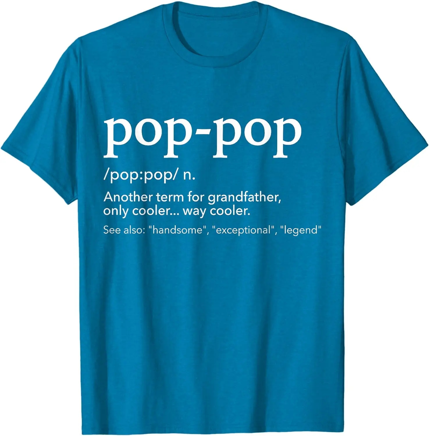 Funny pop-pop for cool grandpa for father's day T-Shirt