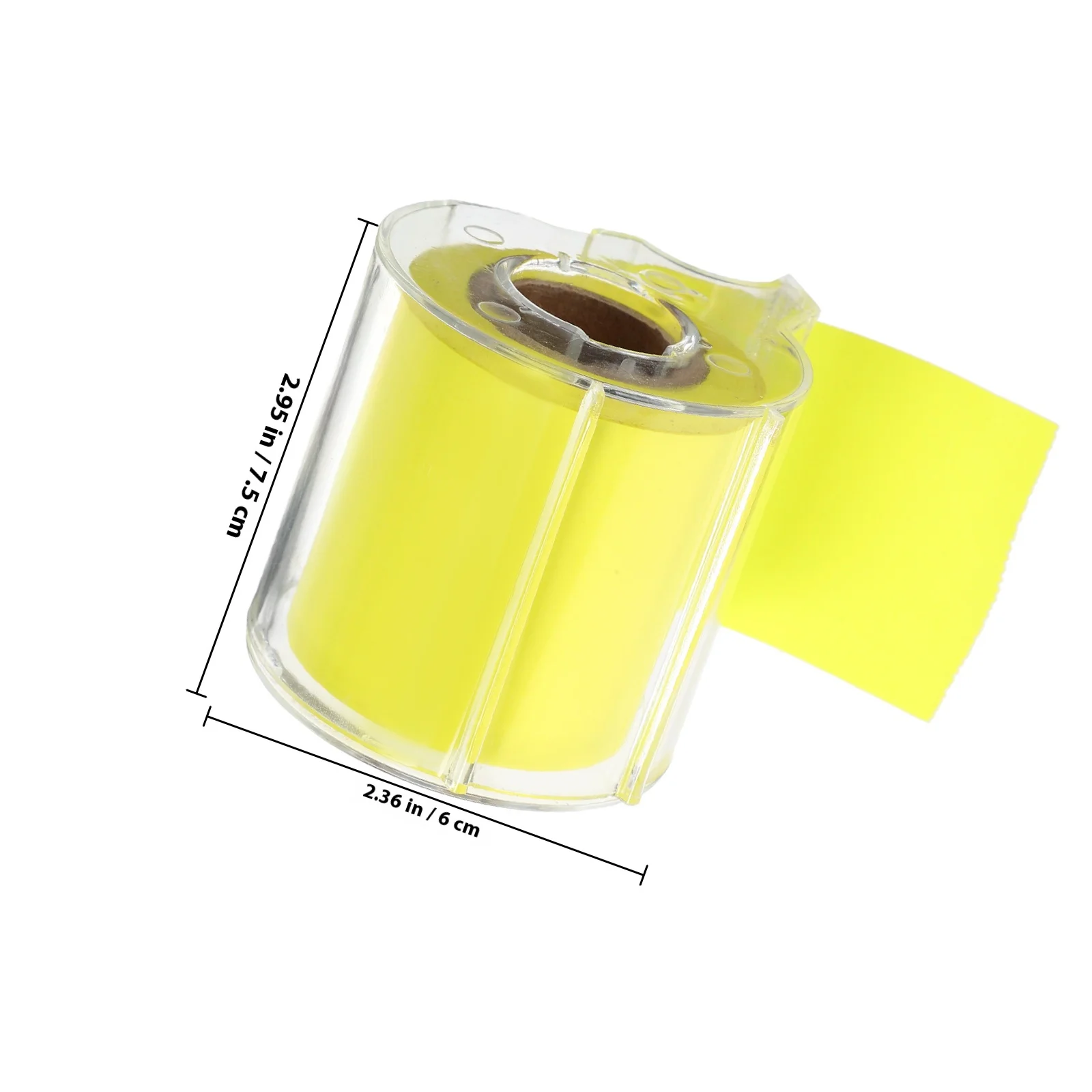 ملصق مذكرة لاصق كامل متعدد الوظائف ملاحظة لفة شريط محمول لمكتب المدرسة المنزل استخدام منصات مذكرة ذاتية اللصق لزجة