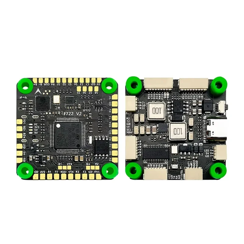 JABS-F722 V2 Управление полетом ICM42688 OSD Черный ящик F722 V2 Модель контроллера полета Самолет