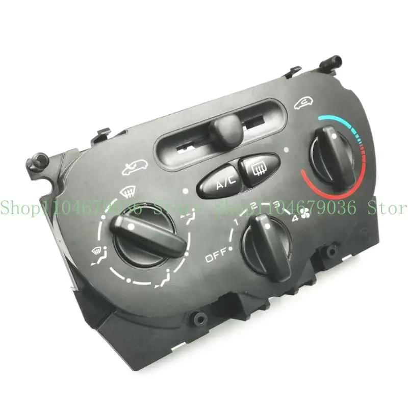 

652F Air Condition Control Panel Plate Replacement Accessory Temperature Heater Switches Knob Easy Installation for 206