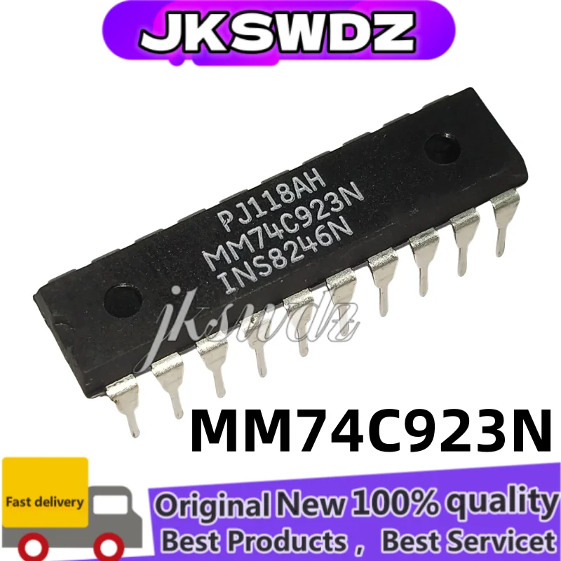 

5PCS NEW Original MM74C923N MM74C923 4C923 DIP-20 integrated circuit IC chip In Stock IC