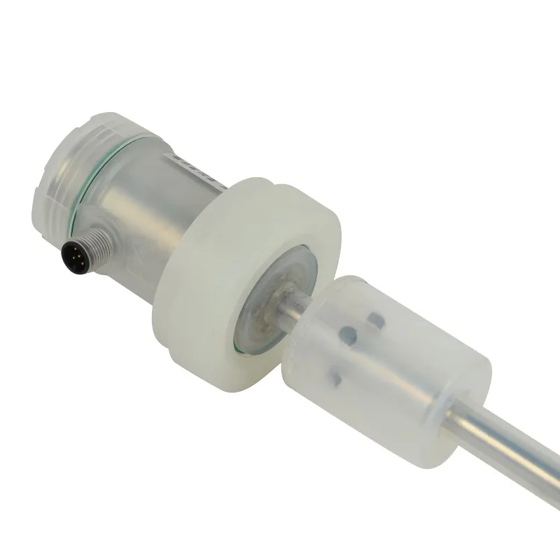 PFA 소재 방부성 선형 변위 각도 위치 센서 화학 산업용 자기변형 레벨 센서