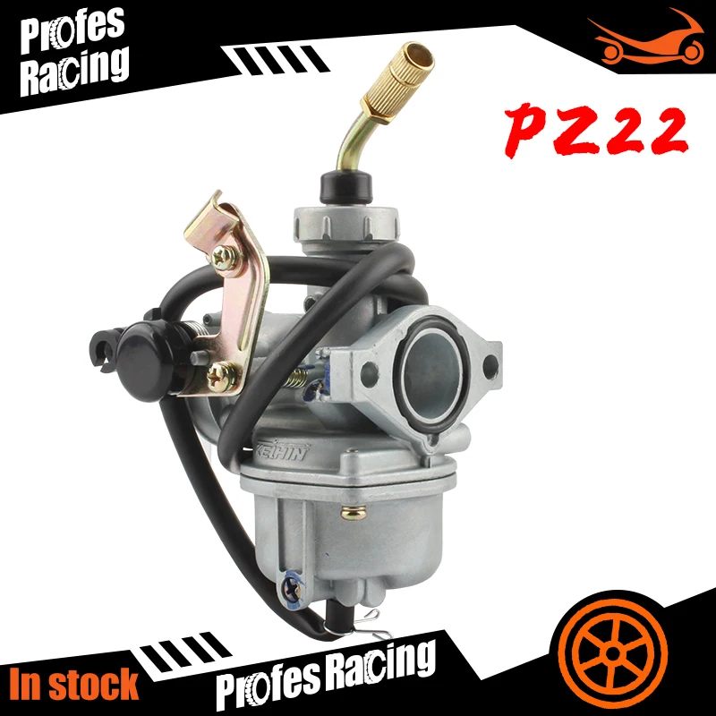 Motorcycle PZ22 Carburetor Accessories For KAYO Pit Bike 125ccGas Monkey 22mm Kazuma Apollo Bosuer Kandi Go Kart Mini Gasoline