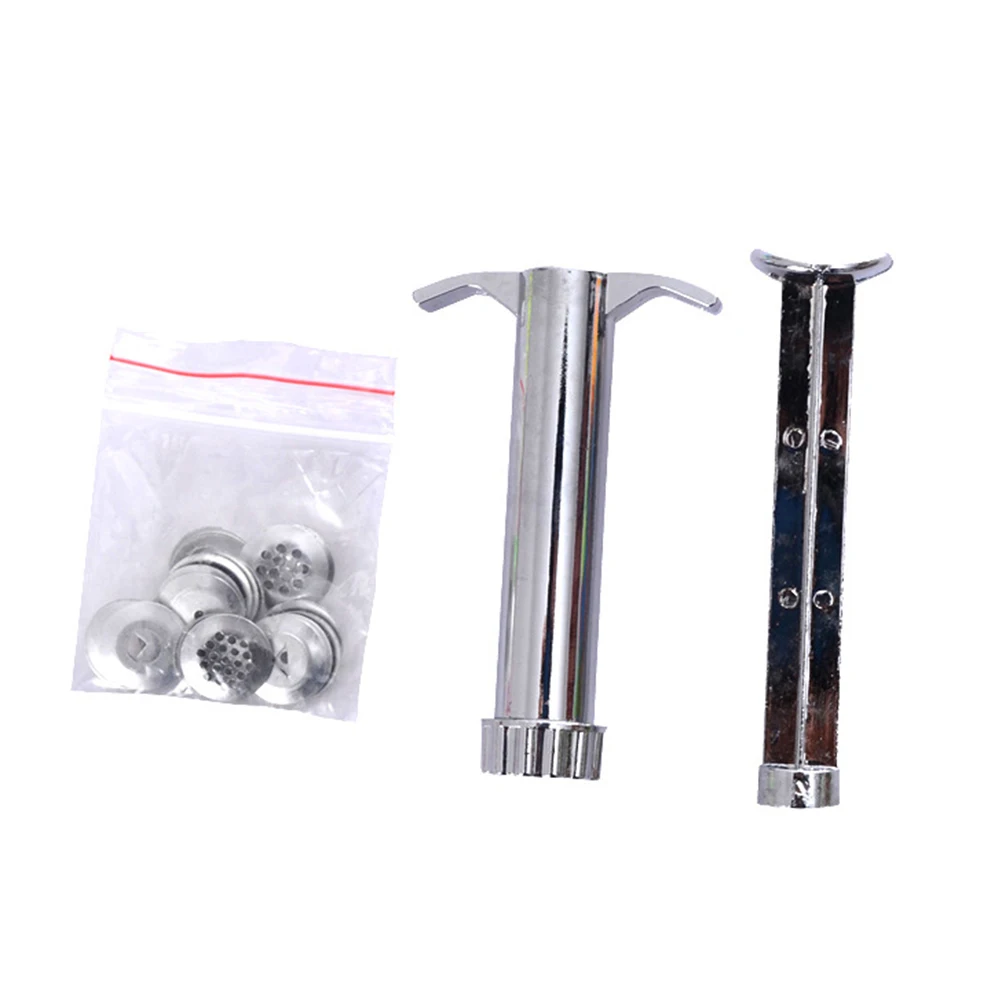 

1 set Clay Extruder Tool 19 Discs for Polymer Ceramic Clay Pastry Dough Easy Projects Sculpture Sludge Squeezer