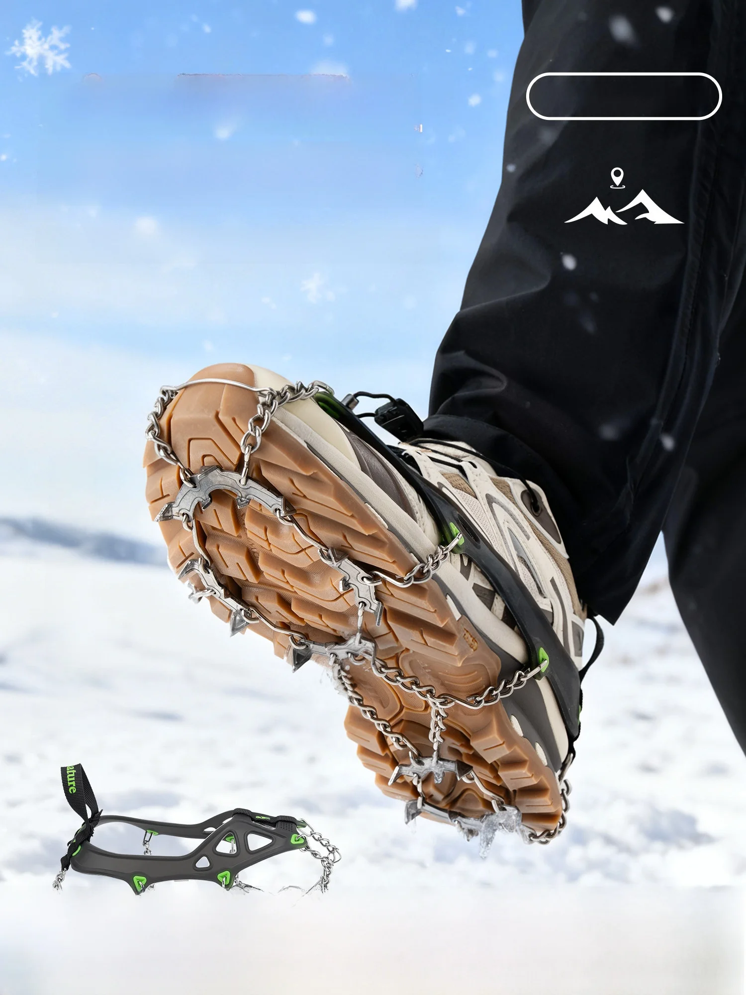 towada-fun-simple-ice-claw-anti-slip-oe-covers-outdoor-22-teeth-stainl-steel-snow-und-claw-commuting-men-women-hiking