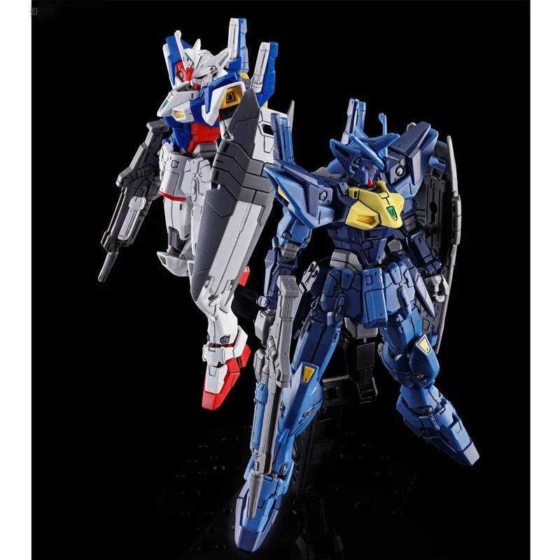 BANDAI – figurine originale HG 1/144 OZX-GU01A GUNDAM GEMINASS 01 02, modèle d'assemblage, jouet, ornements à collectionner, cadeau pour enfant, en Stock
