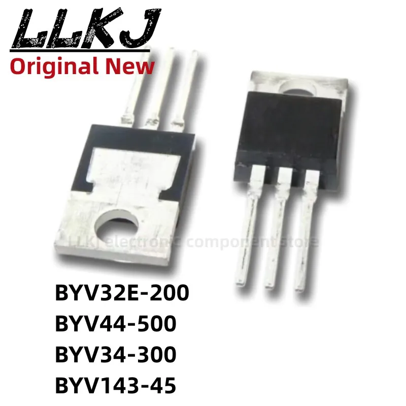 1pcs BYV32E-200 BYV44-500 BYV34-300 BYV143-45 TO-220 MOS FET