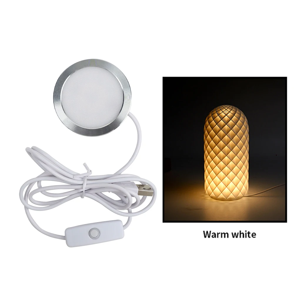 Voor Bambu Lab Led Lamp Kit 001 3D Afdrukken DIY Model LED Lamp Kit 3D Afdrukken Onderdelen Led Lamp Kit 001 Oplaadbaar Voor Bambu Lab