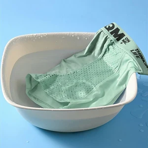 Shorts boxer de malha respirável masculino, roupa íntima de seda gelo, calcinha fina, lingerie bambu, tamanho grande, L a 6XL, FASQM, 1pc 6 principais vendas bolsa praia xxl - №2