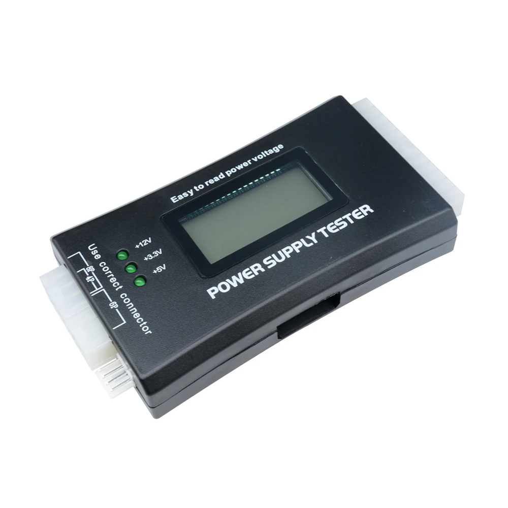 Imagem -04 - Digital Lcd Display Poder Medição Tester Ferramenta de Diagnóstico Verificação Rápida de Abastecimento Bancário 20 Pin 24 Pin pc Computador