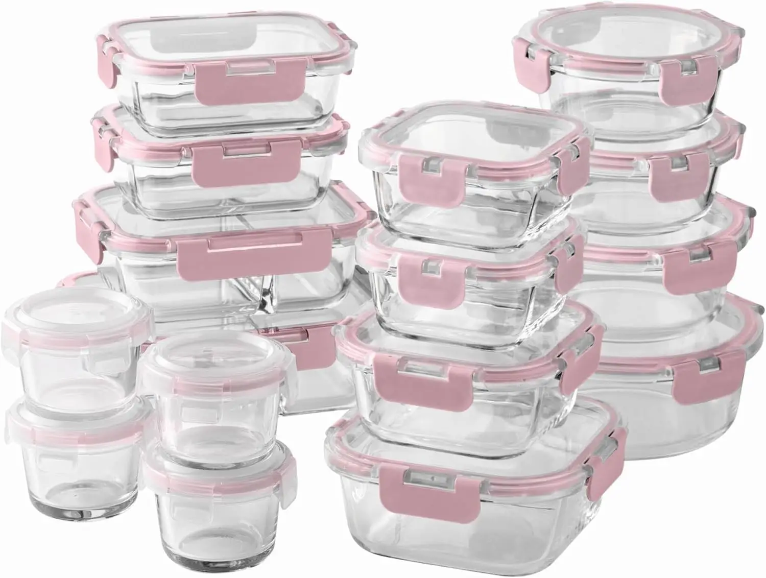 32-Pc Borosilicate Glass Food  – обзор и цена Food Storage With Dividers