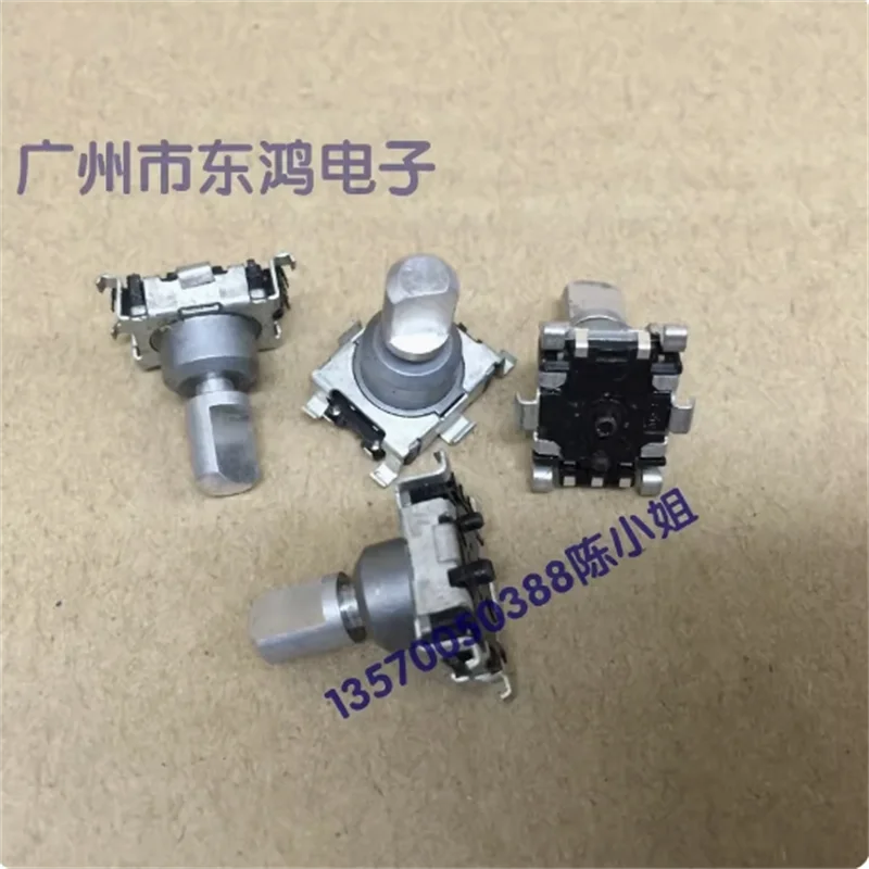4 PCS Japan ALPS Alps EC11 SMT encoder with switch 30, positioning number 15, pulse point axis length 15mm