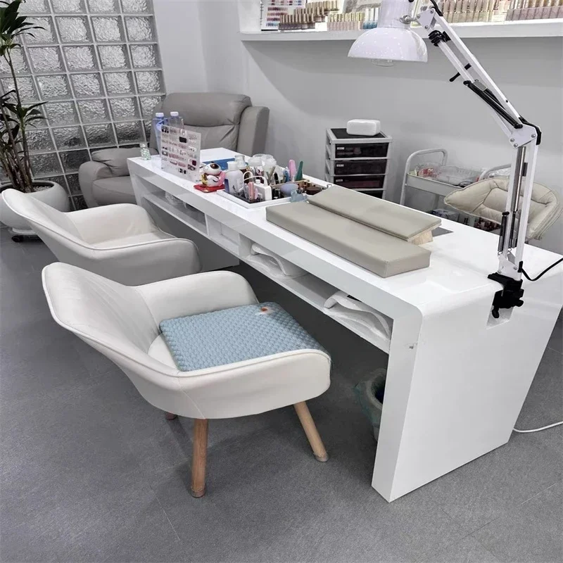 Professional Aesthetic Table Furniture Nail Chair Decoration Trend Makeup Storage Organizer Salon Manicure Arredo Estetista