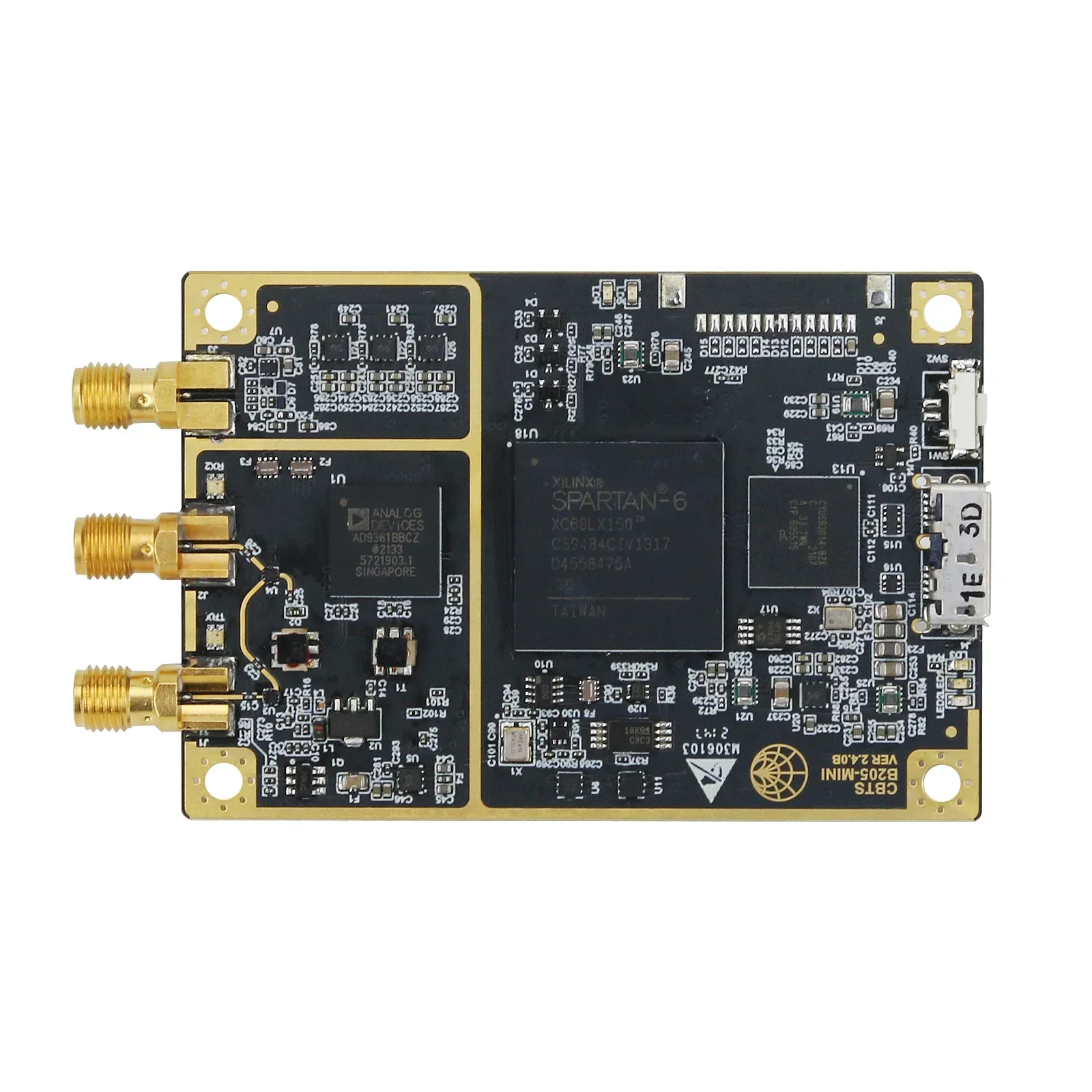 

！70M-6GHz USB 3.0 SDR Software Defined Radio Board Compatible with USRP B205-MINI