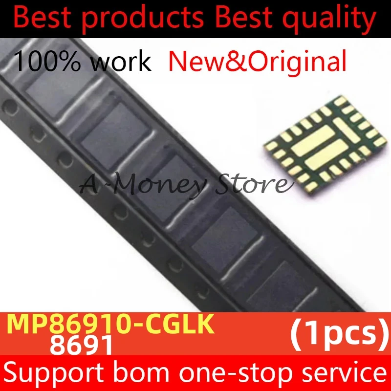 (1Pcs) Mp86910 C Mp8691 8691 MP86910-CGLK QFN-25