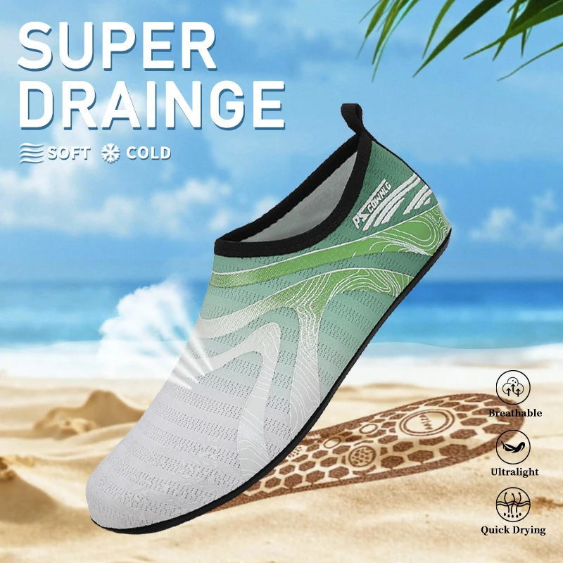Wasser rutschfeste Sneaker Schuhe Schwimmen Tauchen Socken Sommer Watsocken Flache Schnorchel Fuß Schuhüberzug Seaside Sock Slipper