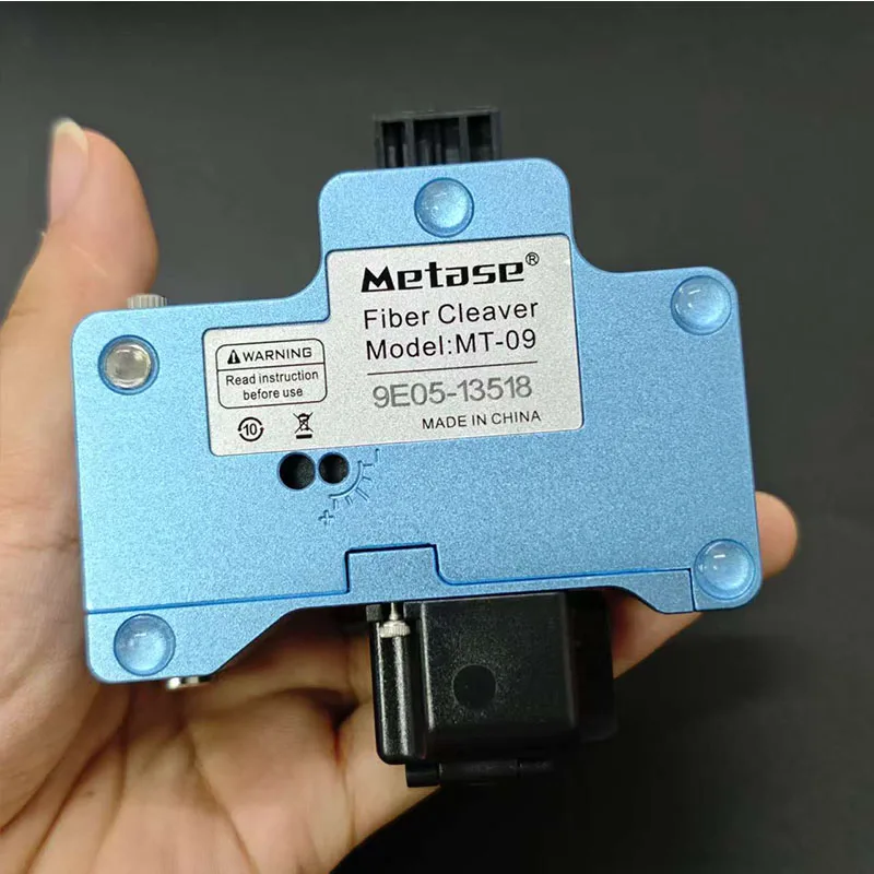 MT-09 One Step Fiber Cleaver Cable Cutting Knife FTTT Fiber Optic Knife Tools Cutter High Precision Cleaver Automatic Cutting