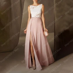 Elegant Long Mother of the Bride Dress Chiffon Floor-Length A-Line Wedding Guest Prom Party Formal Wedding Party Maxi 2024