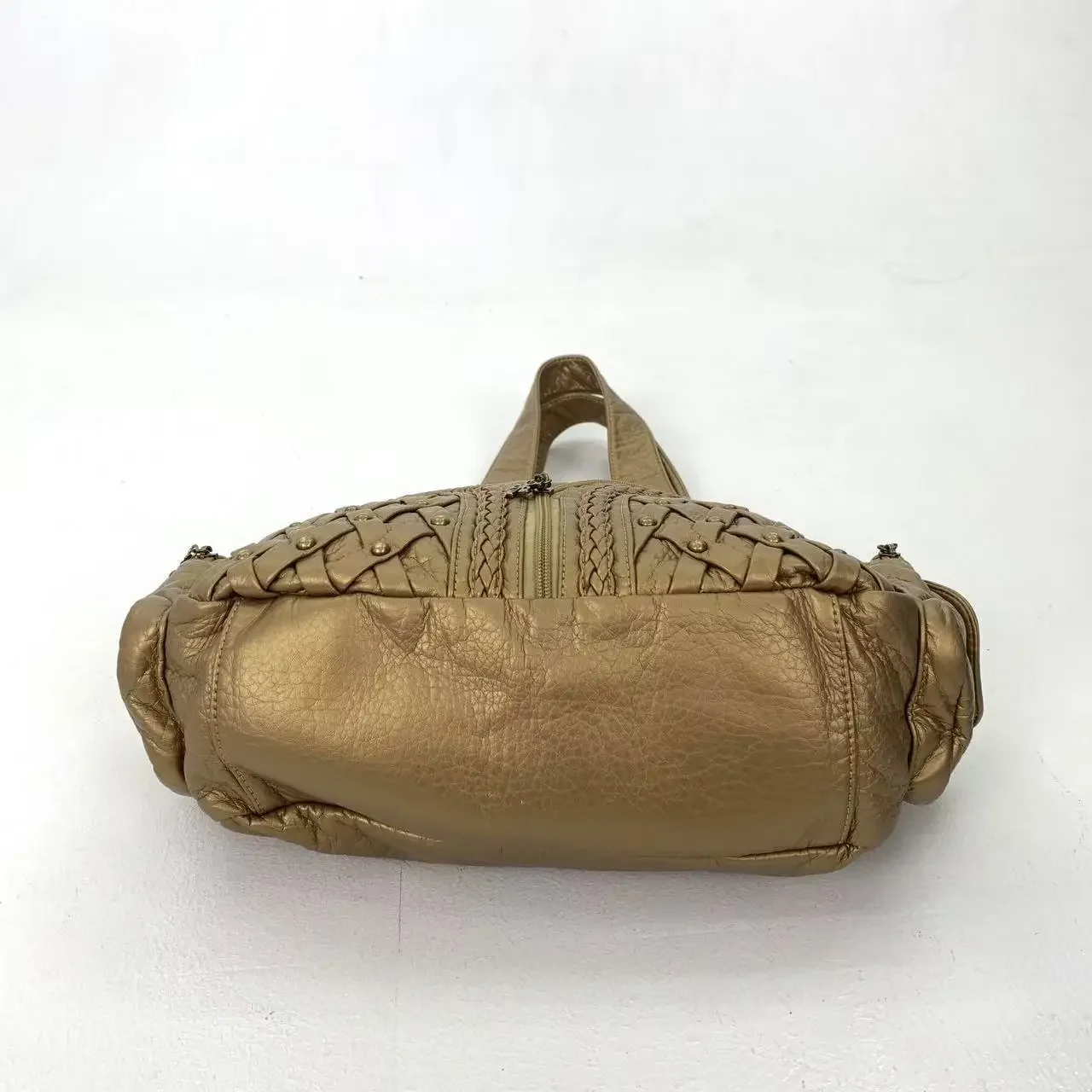 حقيبة كتف Venn Angel للنساء من البولي يوريثان كاجوال بجيوب متعددة حقيبة كتف عصرية حقيبة كتف كبيرة الحجم