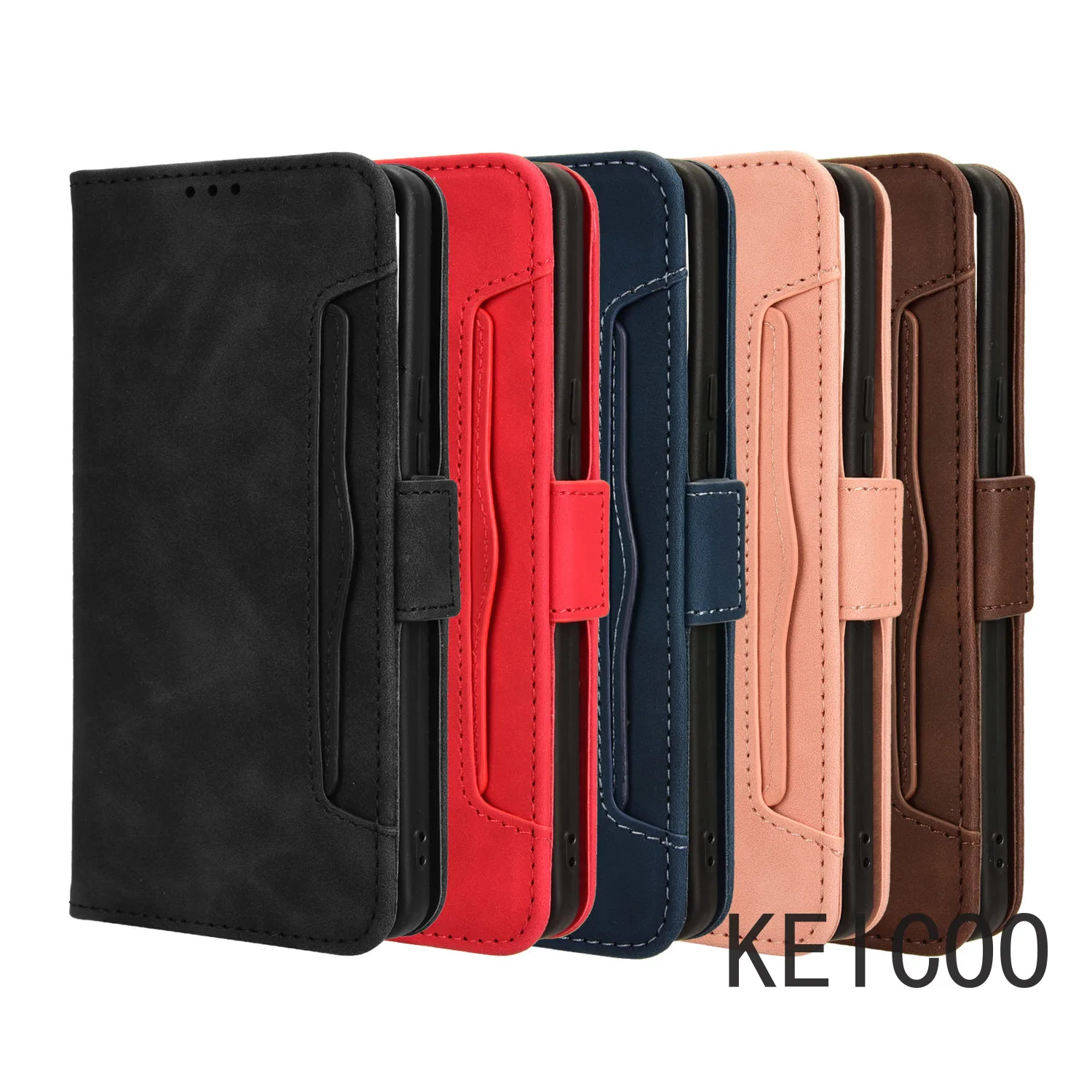 Multi-Card Slot Scratch Proof Phone Case for ZTE Anshin Family Nubia Z60 Ultra Housing Magnetic Flip Cover Holder Phone Shell