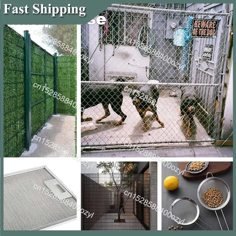 Agosto 4 peças 21cm x 30cm malha de arame resistente malha de metal folhas de malha de metal para projetos diy 304 aço inoxidável sem ferrugem malha scre
