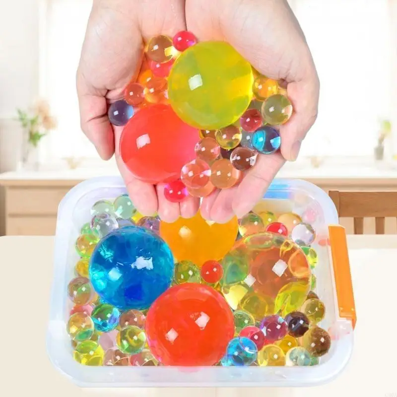 C90A 50000PCS Perles d'eau colorées