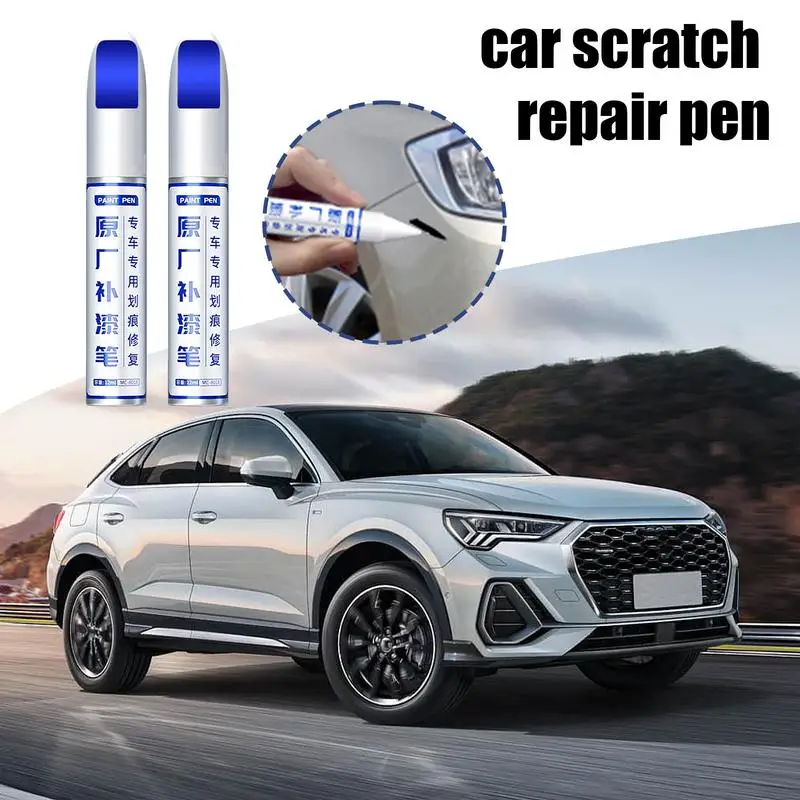 Auto Paint Repair Pen 12ml Car Scratch Remover Protective Scratch Paint Pen Weather-Resistant Repair Polishing Pen For Car Easy