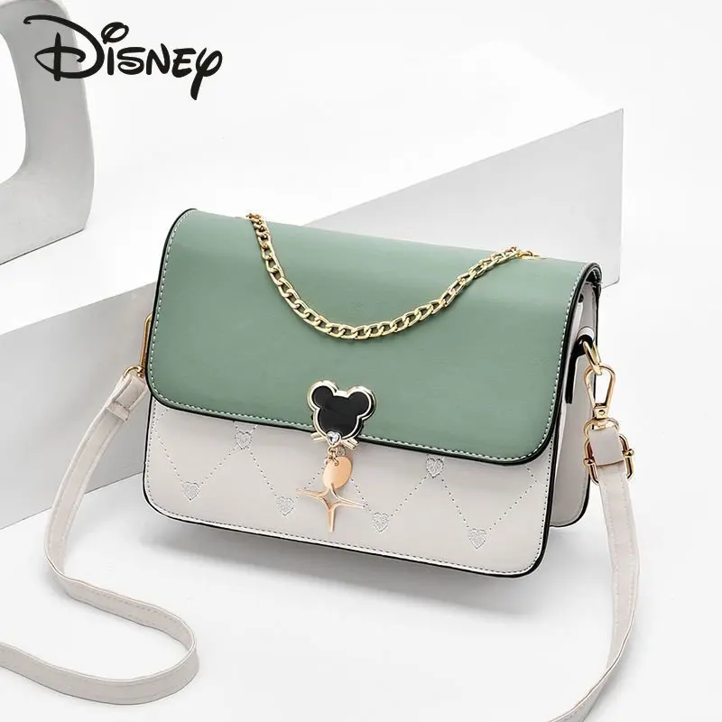 Disney Mickey New Women\'s Crossbody Bag Fashion High Quality Women\'s Handbag Popular Casual Versatile Girls\' Shoulder Bag