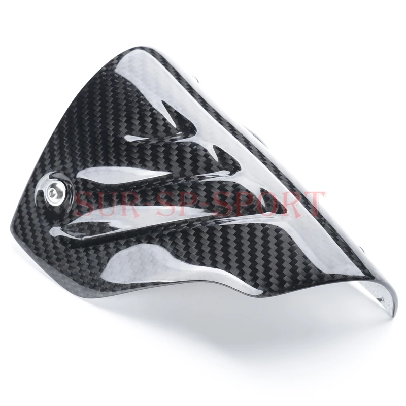 For BMW S1000RR 2020+ AKrapovic Heat Shield Exhaust Pipe Cover Motorcycle Protector Full  Carbon Fiber 100%