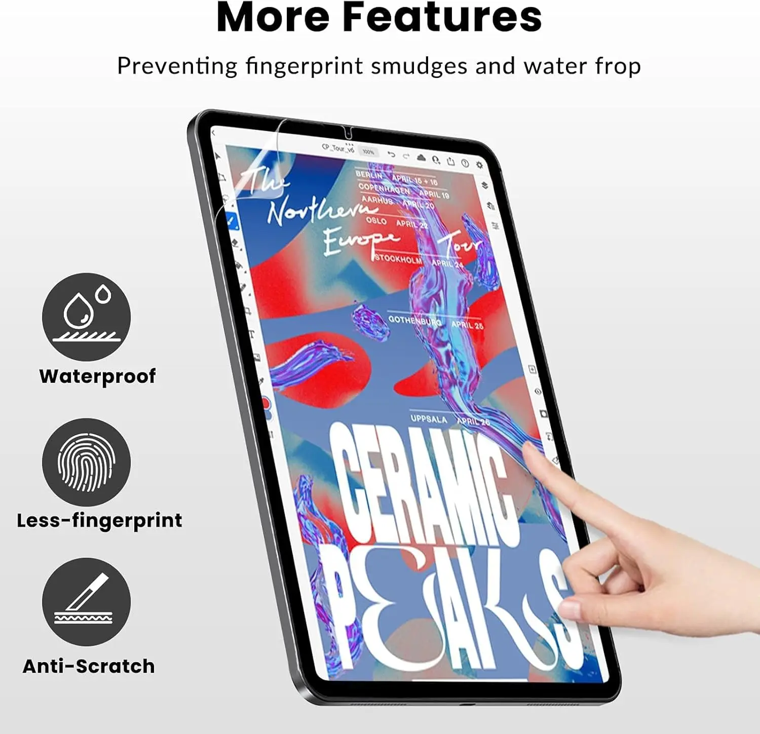 2Pcs For Samsung Galaxy Tab S6 S10 Lite A11 2025 8.7 Anti Scratch Paper Screen Protector Protective Film view 4
