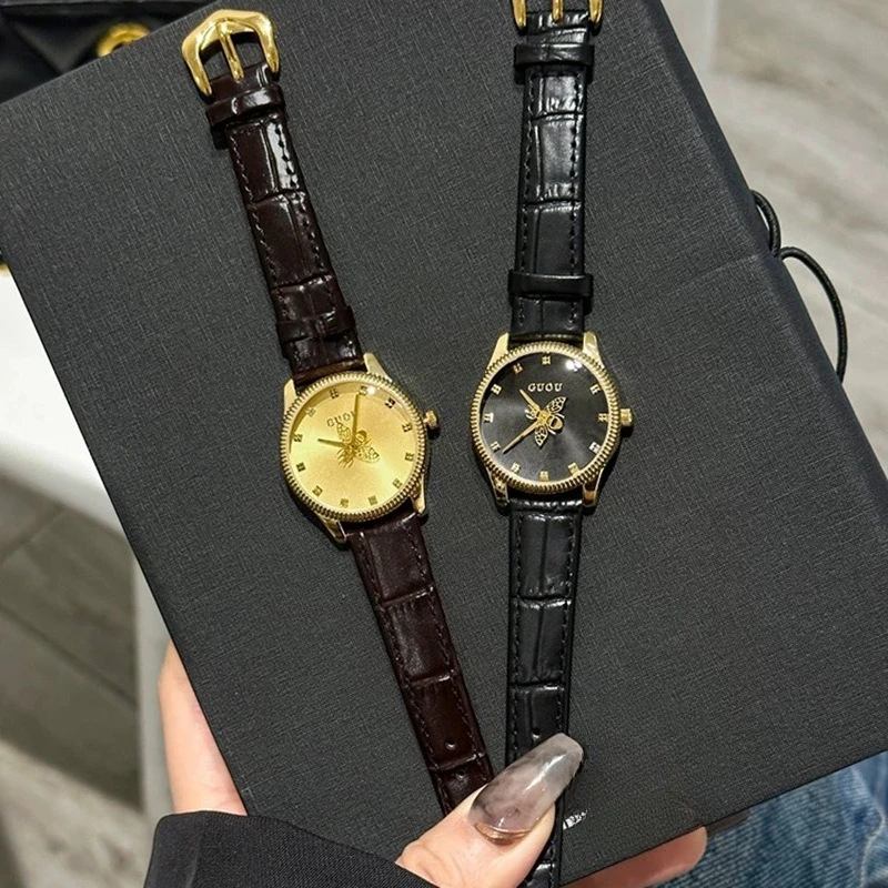 

New Stylish Leather Strap Women'S Watch, Simple Design, High-End Selection. A Perfect Gift For Women, A Timepiece And Accessory.