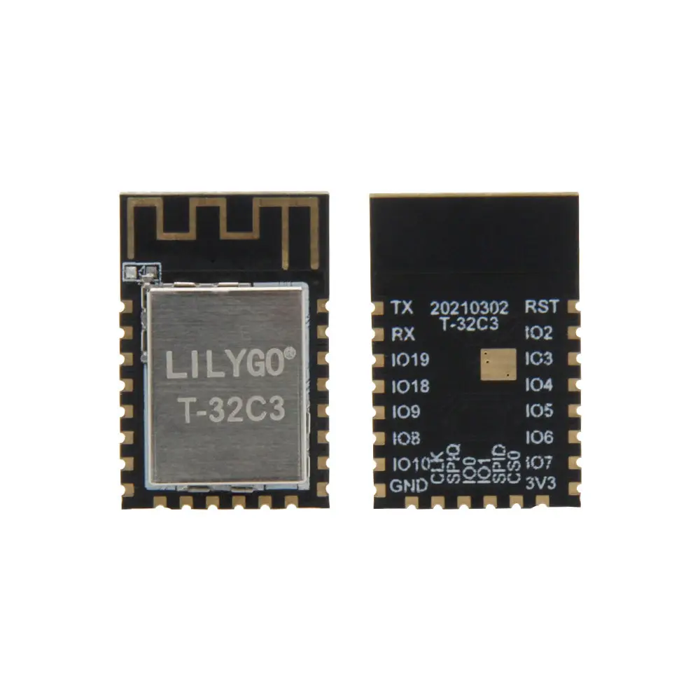 LILYGO T-32C3 ESP32-C3 RISC-V Compatible with MCU-12 Bluetooth 5.0 & Wi-Fi