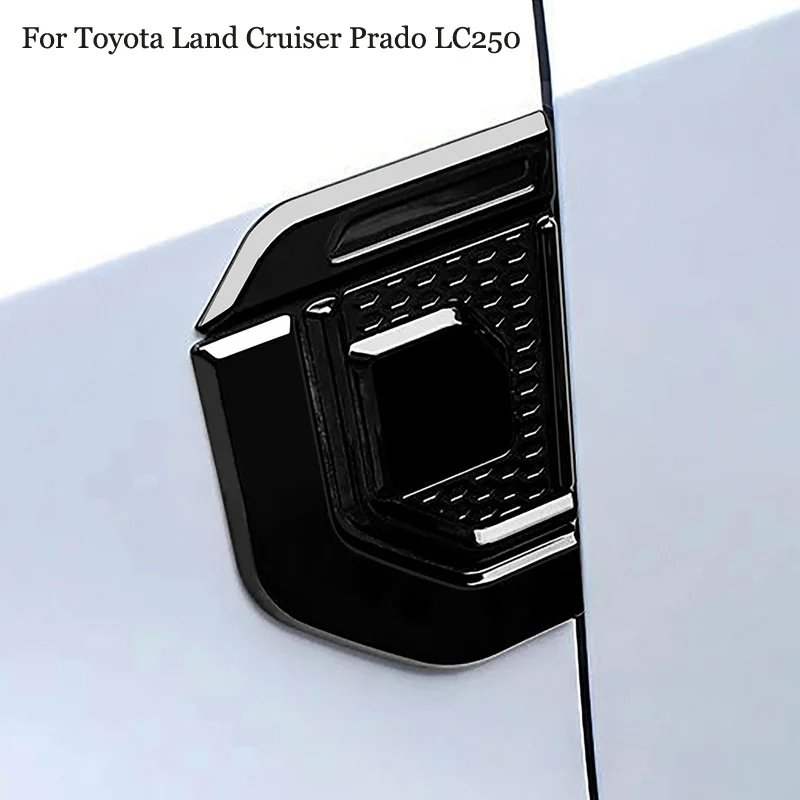 For Toyota Land Cruiser Prado LC250 2024 Side Wing Leaf Panel Accessories Air Outlet Trim Flow Hood Exterior Style Decorative