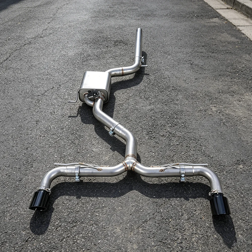 Escape de aleación HEO valvetronic Catback para Volkswagen GTI VW Golf MK7 MK7.5 7 7.5 GTI EA888 2.0T 2014+