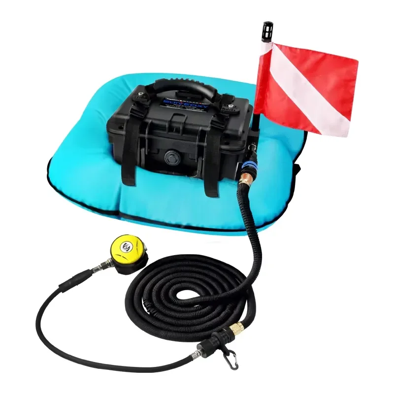 Новое портативное электрическое дайвинг-оборудование New Diving SD-520 PRO для погружений на 9 метров, 2-2,3 часа работы, с имитацией жабр