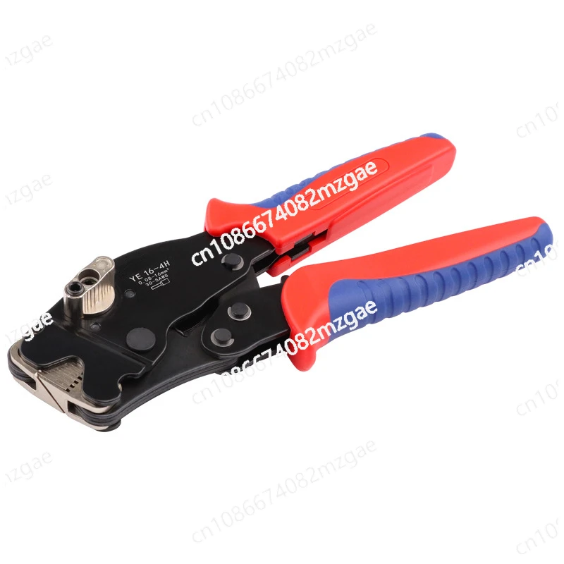 16-4H Tube/pin Terminal Crimping Tool Manually Adjustable 0.08-16mm ²