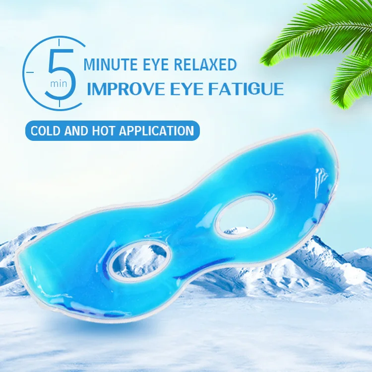Summer Ice Eye Mask Anti-eye Fatigue Dark Circles Help Sleep Gel Cool and Hot Compress Ice Compress Sleeping Mask